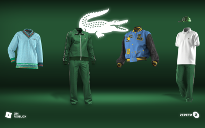 ¡DRESSX SE ASOCIA CON LACOSTE PARA LLEVAR LOS DISEÑOS ICÓNICOS DE LA MARCA AL METAVERSO!