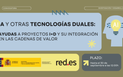 Nacional – Proyectos con IA y tecnologías duales (Ref. 225 -25)