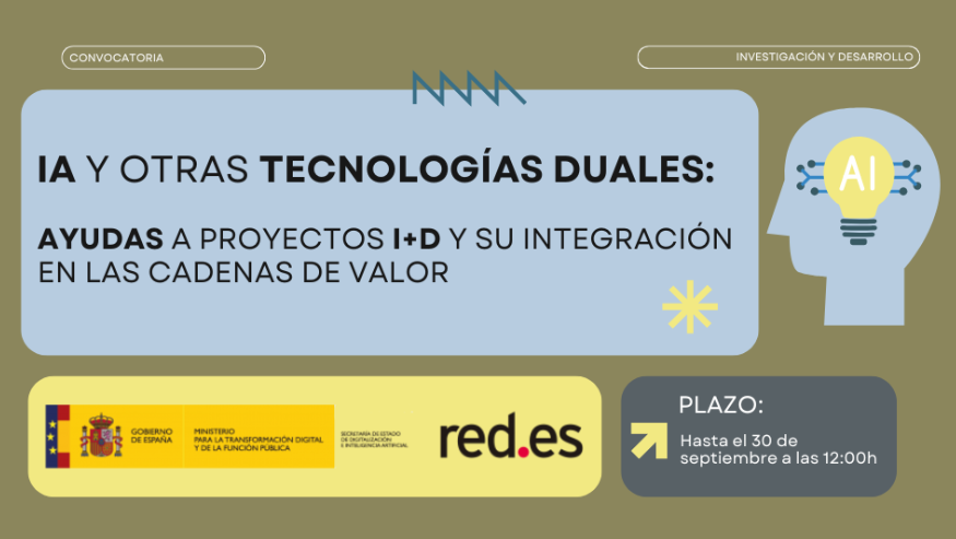 Nacional – Proyectos con IA y tecnologías duales (Ref. 225 -25)